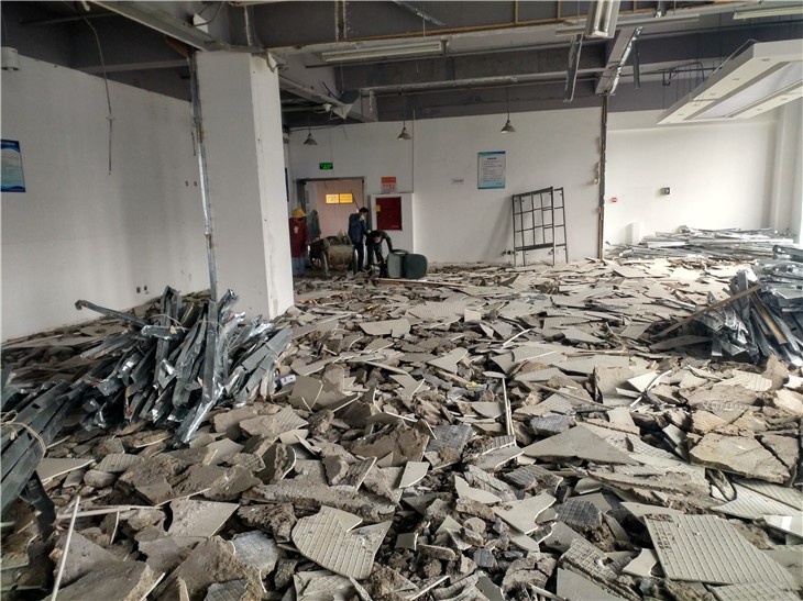 虎丘地面拆除